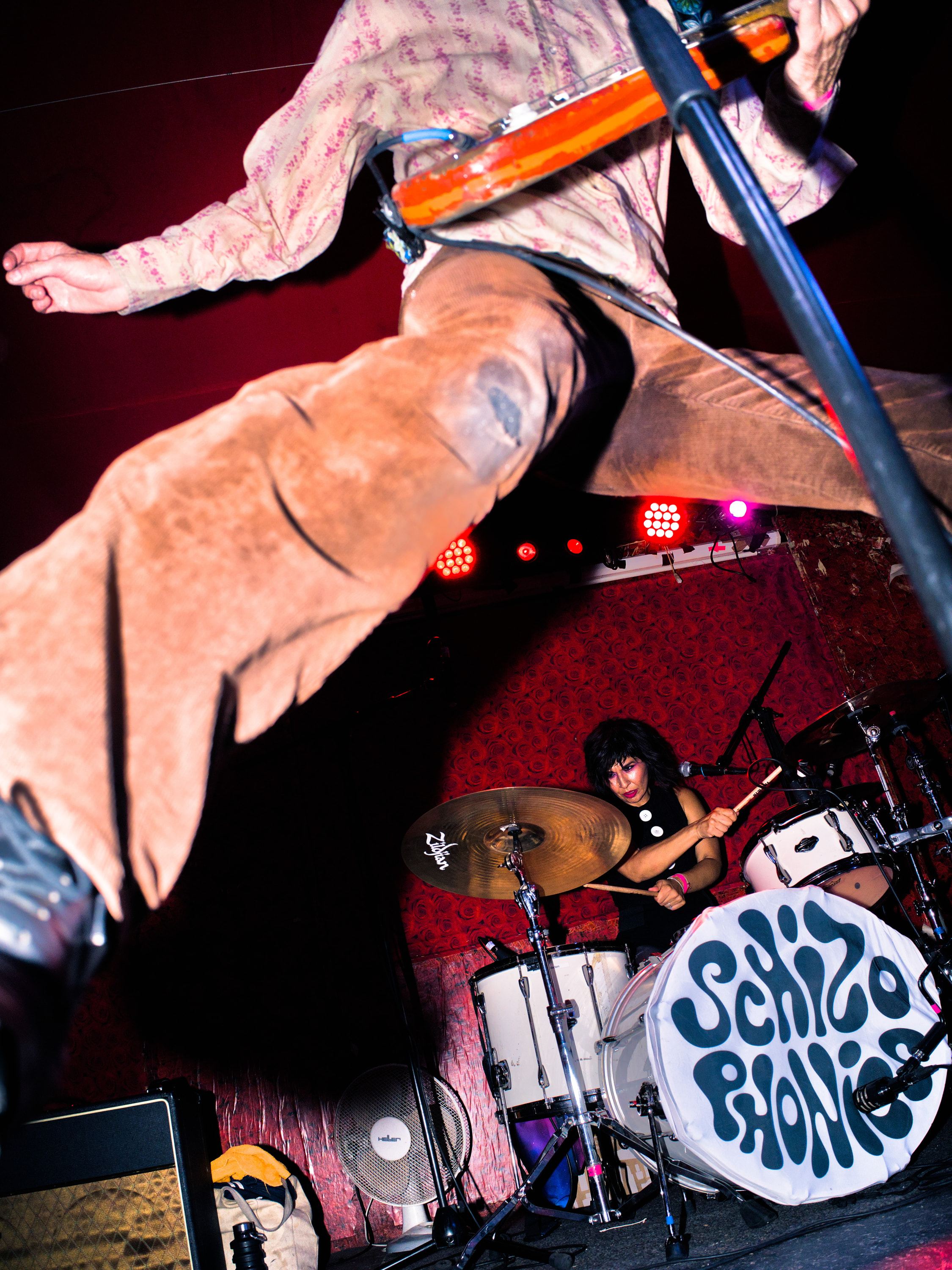 SCHIZOPHONICS performing live — concert photograph by Fritz Panse